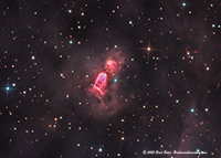 Sharpless 106 Angel Nebula